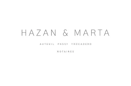 Grégory HAZAN & Alexandre MARTA notaires associés à75016