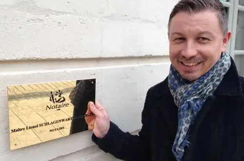 Me SCHLAGENWARTHMICKELER Lionel Notaire Titulaire et Me SPRINGINSFELDSCHOEN Florence Notaire