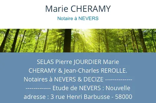 Marie CHERAMY  Selas Jourdier Cheramy Rerolle